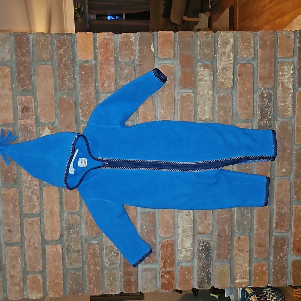 Hanna andersson gnome hood baby bunting size EU 70 IS 6-12m